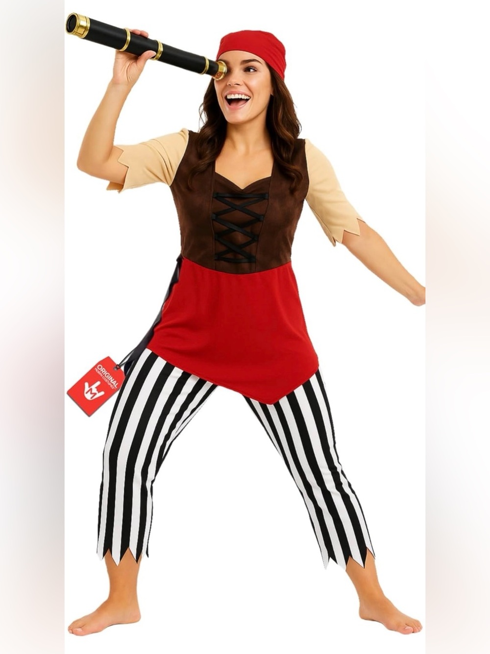 NWT fun shack, Pirate Costume Women, Halloween Costume Size XL